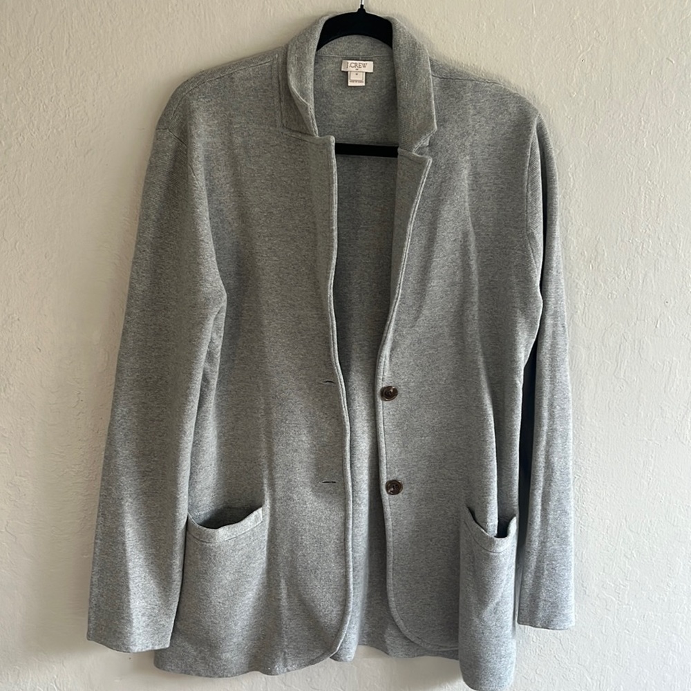 J. Crew sweater blazer